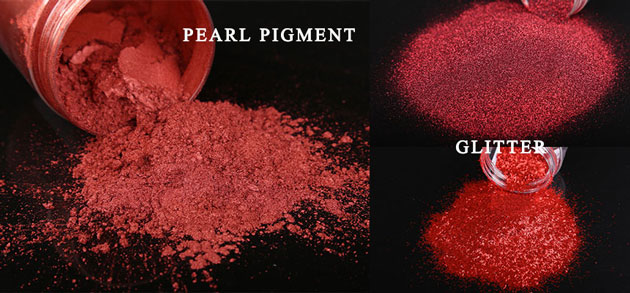 Glitter Powder And Pearl Pigments Are Not The Same Thing!
