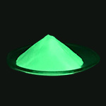 Yellow green luminous powder