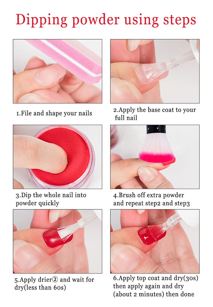 usage of nail powder