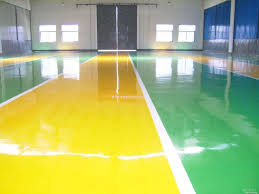 Epoxy floor paint