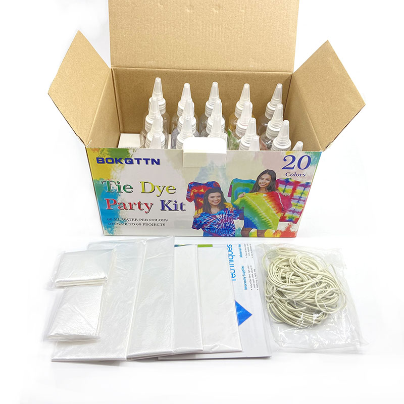 20 colors tie dye kit