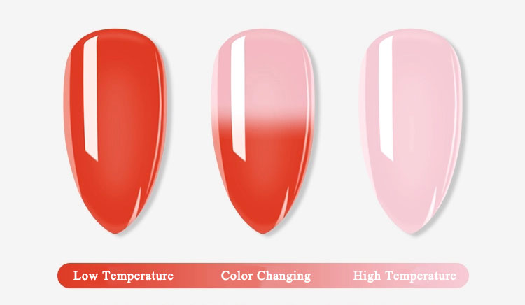 Thermochromic nail arts