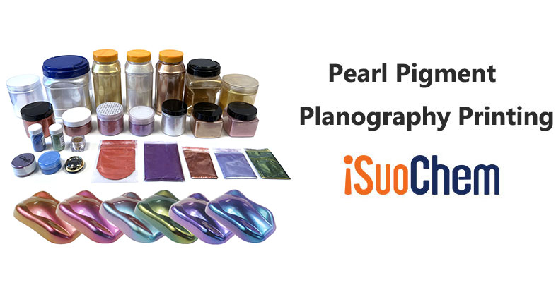 Pearl pigment for printing