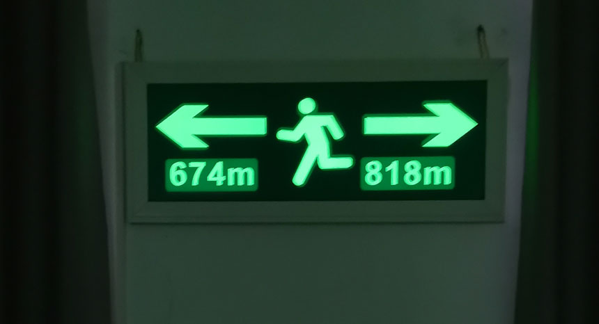 Luminous signs