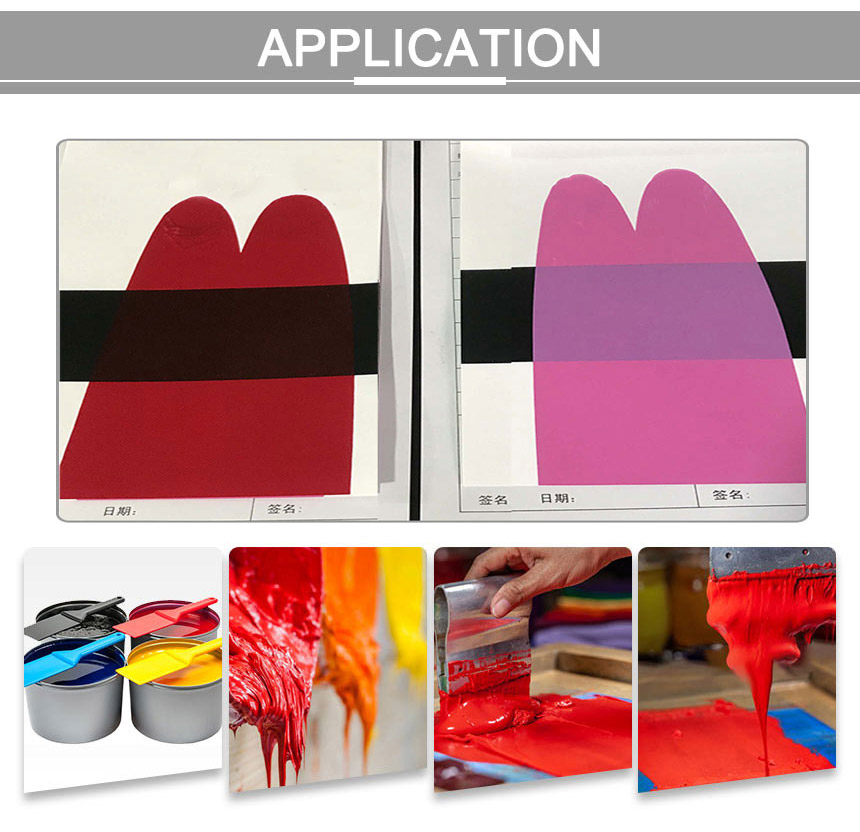 Pigment Red P.R.57:1 applications