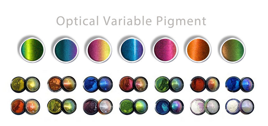 Color Shifting Pigment for Inks