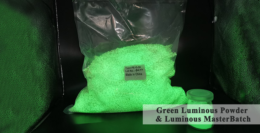 Luminous Pigment for plastics