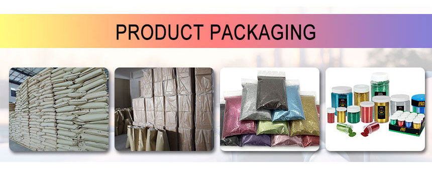 Biodegradable Glitter packages