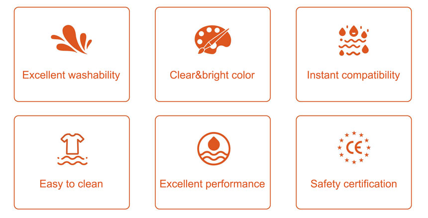 advantages for liquid colouring