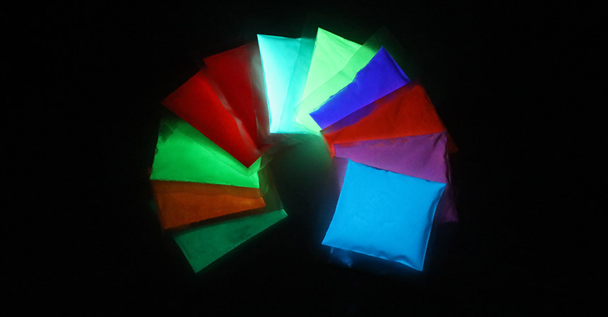 glow in the dark pigment powder