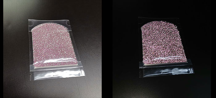 Pink Reflective glitter