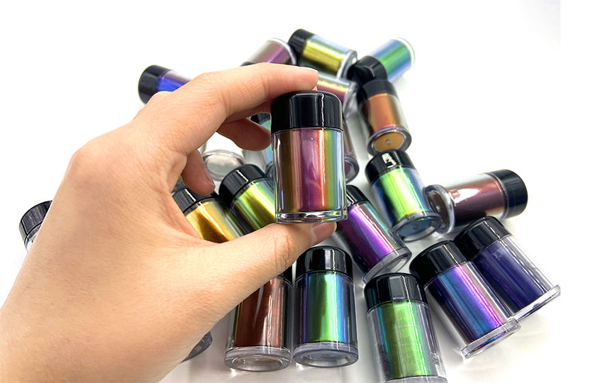 optical changeable effect pigment