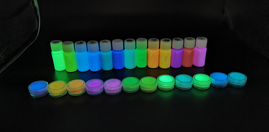 luminous powder coating