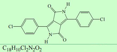 Pigment red 254 Chemical structure