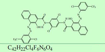 Pigment red 242 Chemical structure