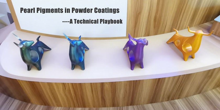 Pearl pigments for Art decorations