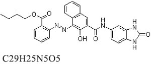 Pigmeng red 208 Molecular formula