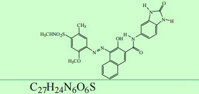 Pigmeng red 185 Molecular formula