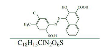 Pigment red 48:3 Molecular formula