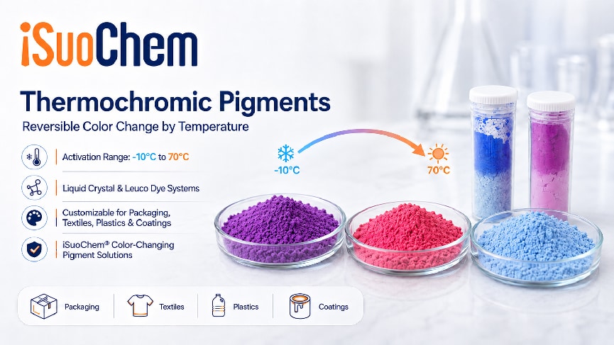iSuoChem Thermochromic Pigment R&D and OEM Manufacturing