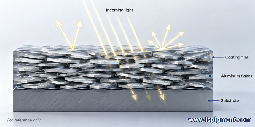 water-based-aluminum-paste-light-blocking-flake-orientation