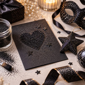 black glitter for arts black glitter for arts
