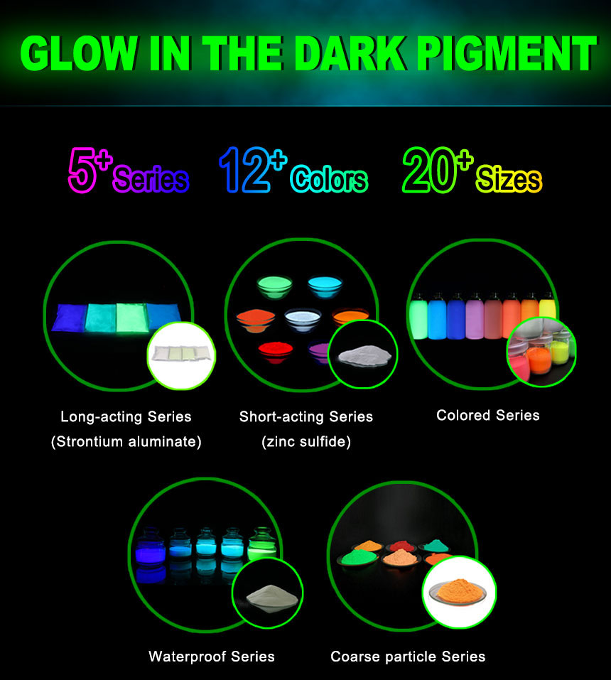 glow in the dark powder