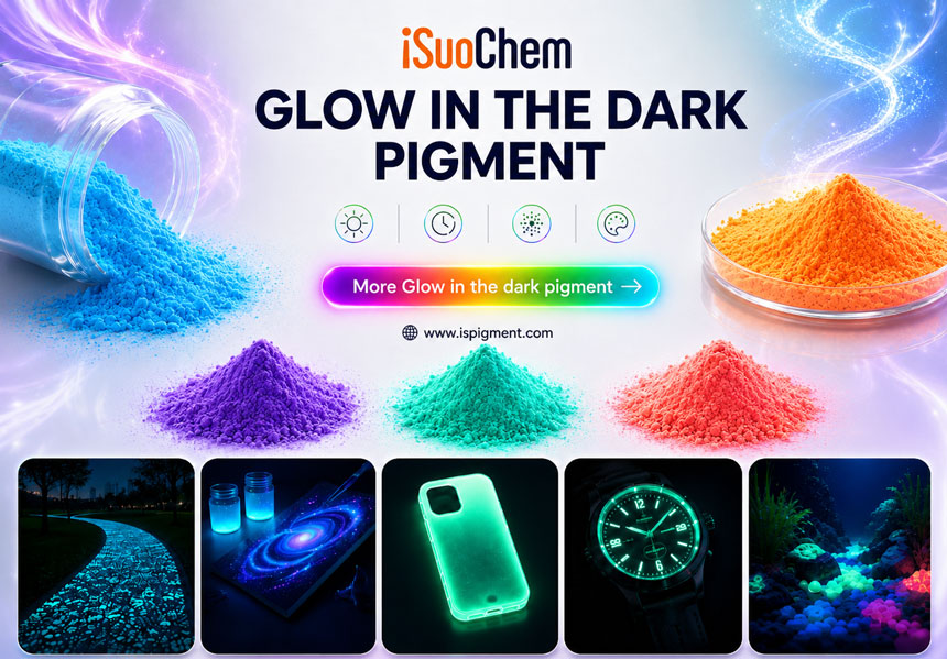More glow in the dark pigment More glow in the dark pigment