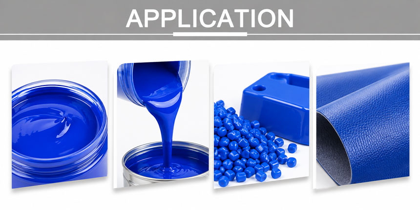 application of pigment blue 15