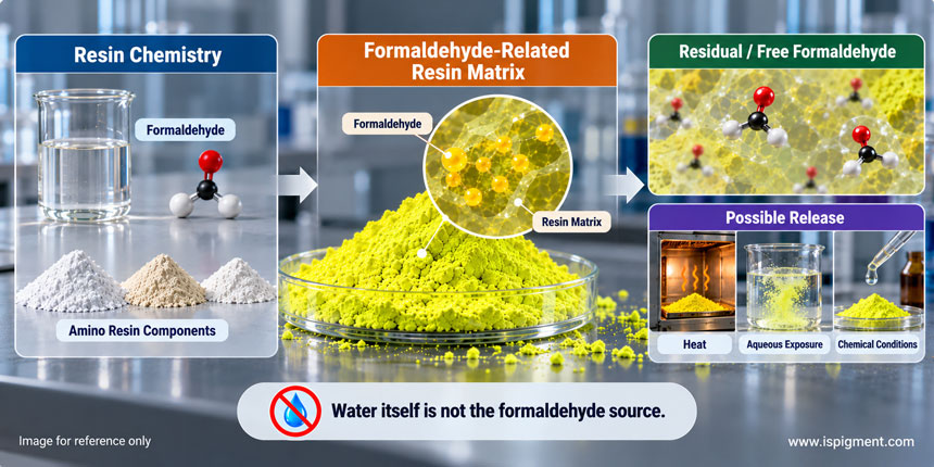 formaldehyde-source-in-fluorescent-pigments