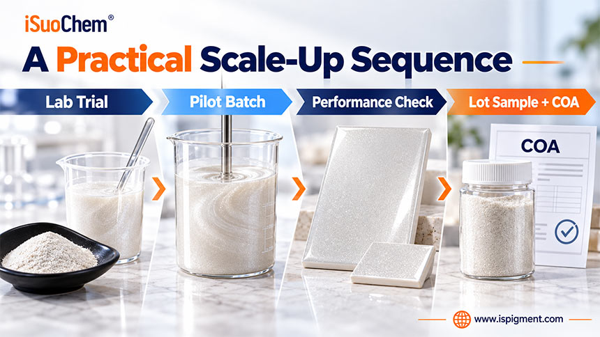 Mica Epoxy Practical Scale Up Sequence