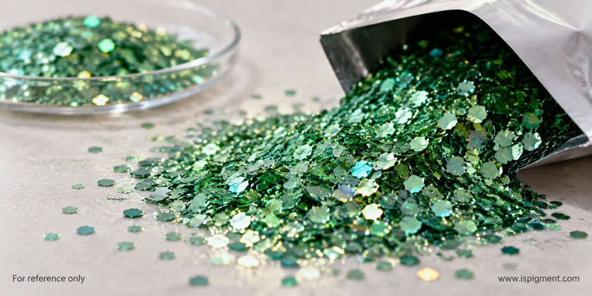 Laser-Green-Glitter-Powder