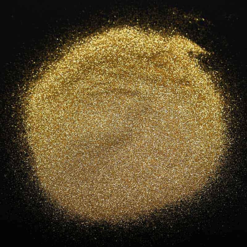 Bulk Glitter Iron-on, Gold Dust