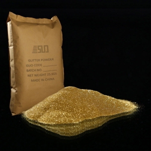 formaldehyde free gold glitter powder