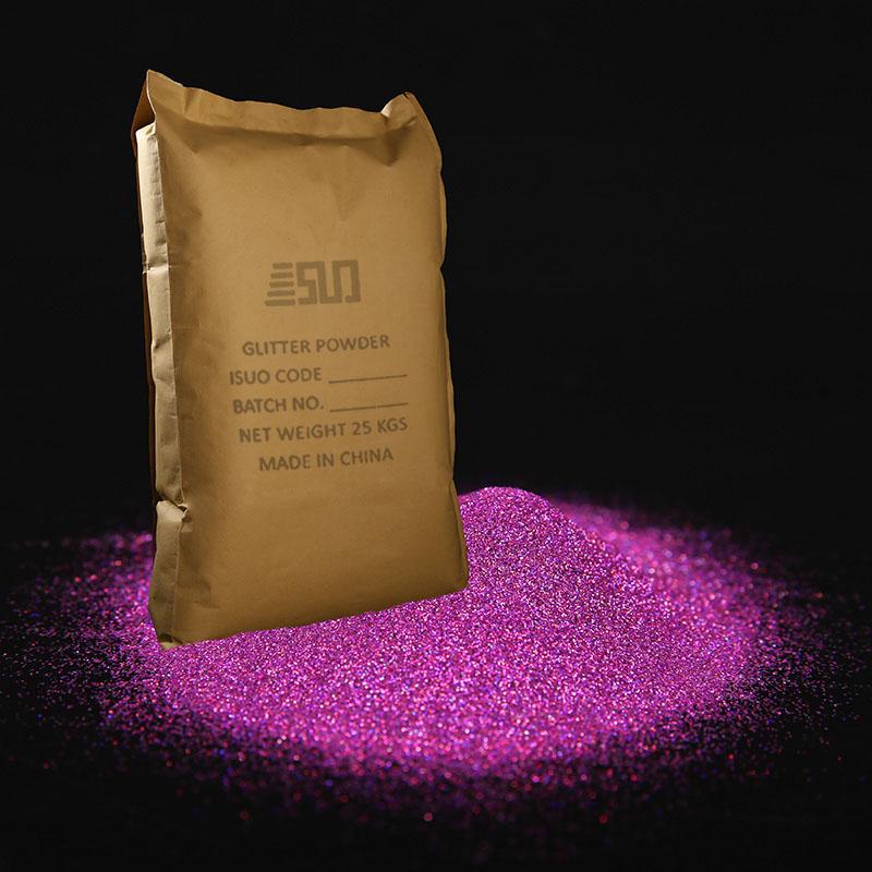 wholesale purple glitter powder