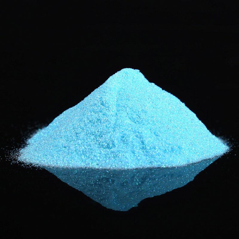 iridescent blue PET glitter
