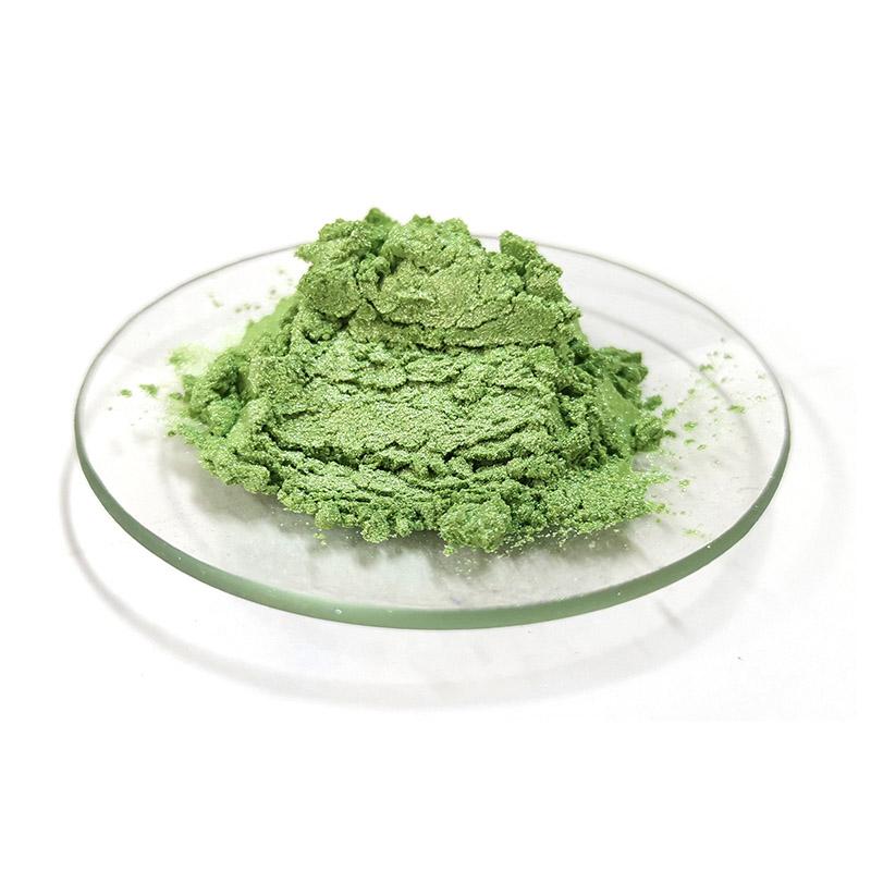 Natural Apple Green Pearl Mica Pigment