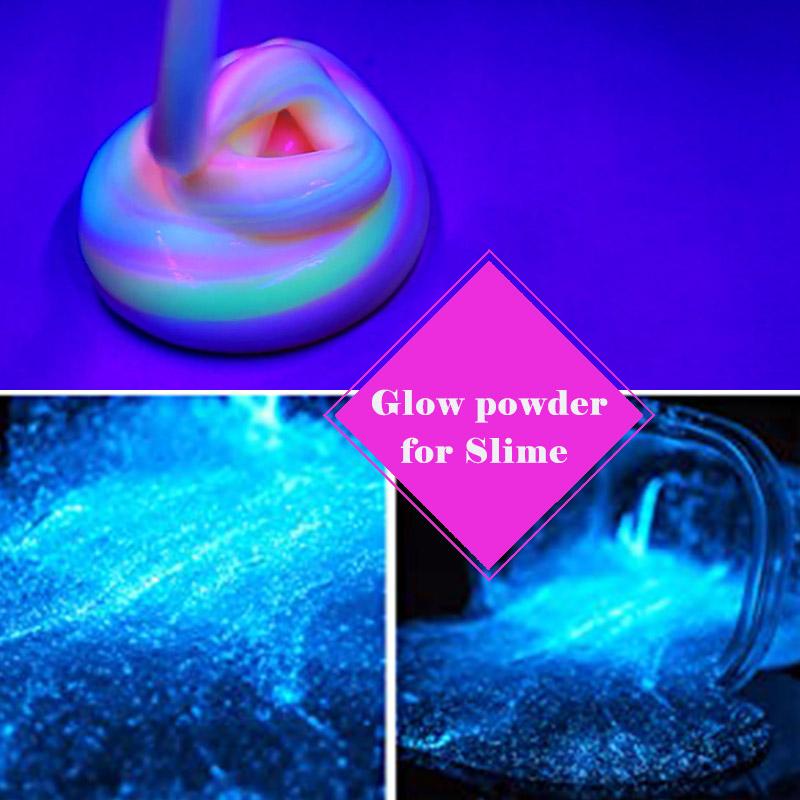 11 Color Non-Toxic Skin Safe Long Lasting Glow in The Dark Pigment Powder  for Paints,Resin Crafts,Festivals
