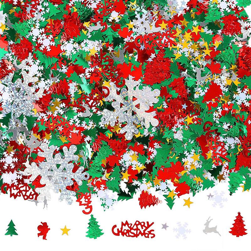 Christmas art craft chunky glitter set