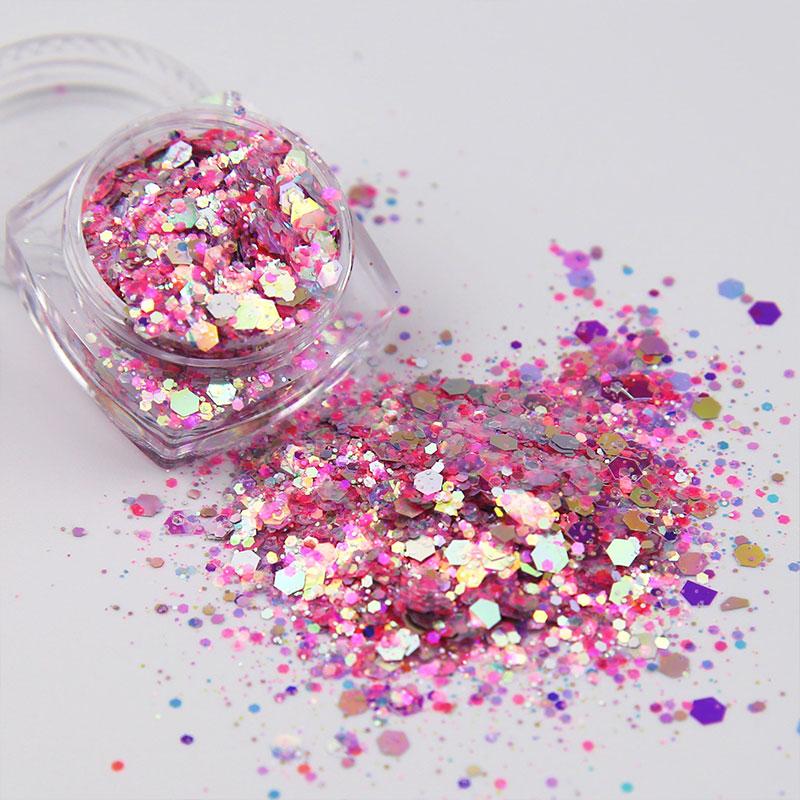 Nail art fairy dust glitter powder for nails