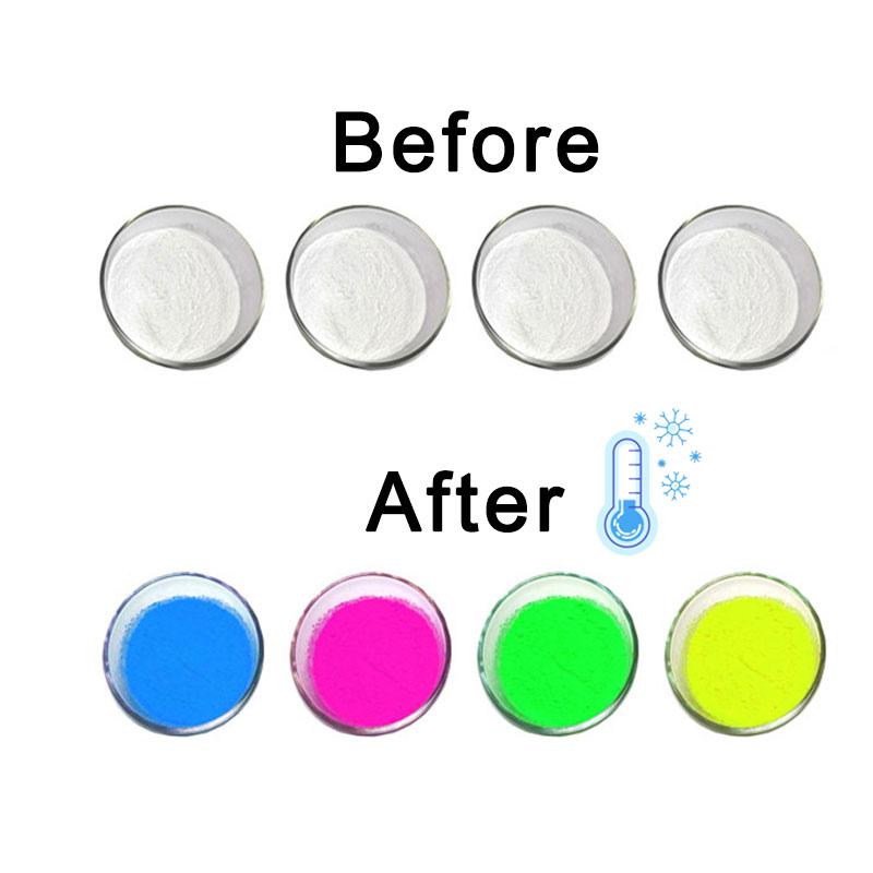 Low Temperature Activated Thermochromic Pigment Cold Color Change