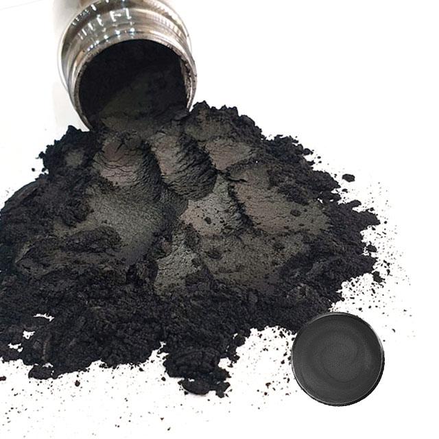 Black mica pigment powder