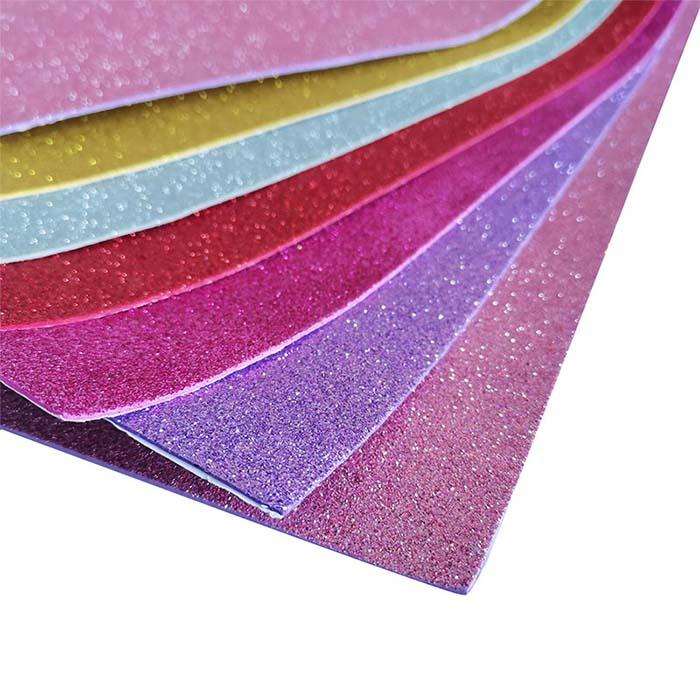 glitter EVA foam sheet