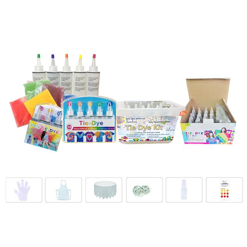 Water Dyes Pigments Kit, Tie Dye Kit Kids, Color Tie Dye Kit