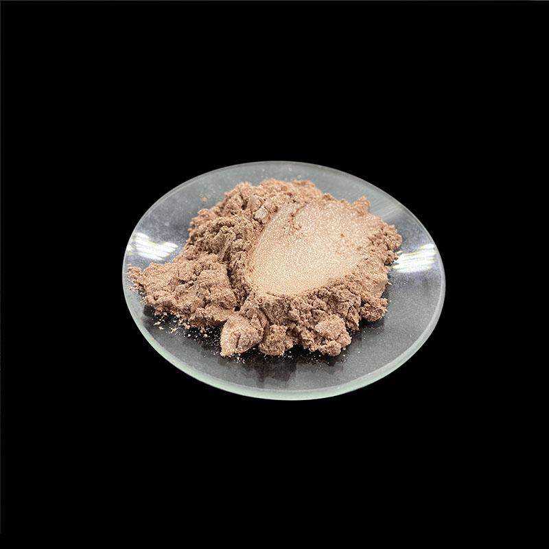 AR16 Carminum red Pearlescent luster Mica powder for leathers