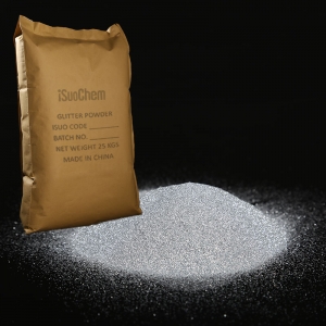 Silver Sparkling glitter powder