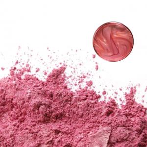 Pink Metallic mica pigment