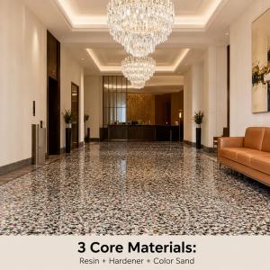 Self-leveling Colored Sand Epoxy