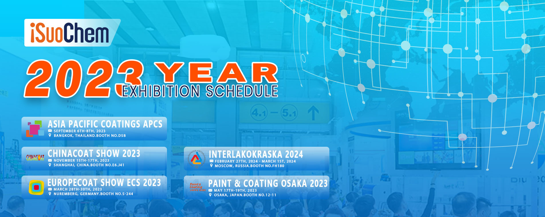 2023 YEAR EXHIBITION SCHEDULE