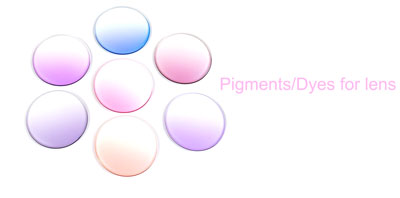 Spectacle lens coloring technology: application analysis of pigments and dyes